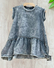 Load image into Gallery viewer, Black and Blue dress washed denim colors